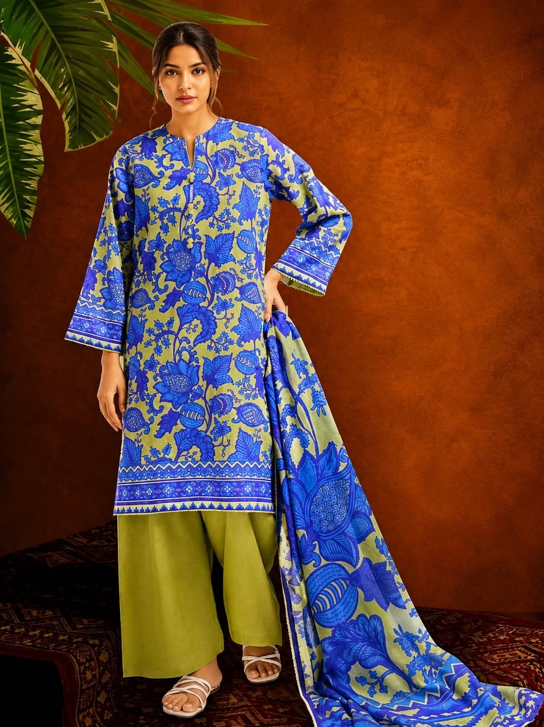 Bonanza Satrangi Summer Collection Premium Quality Lawn – 3 Piece Suit