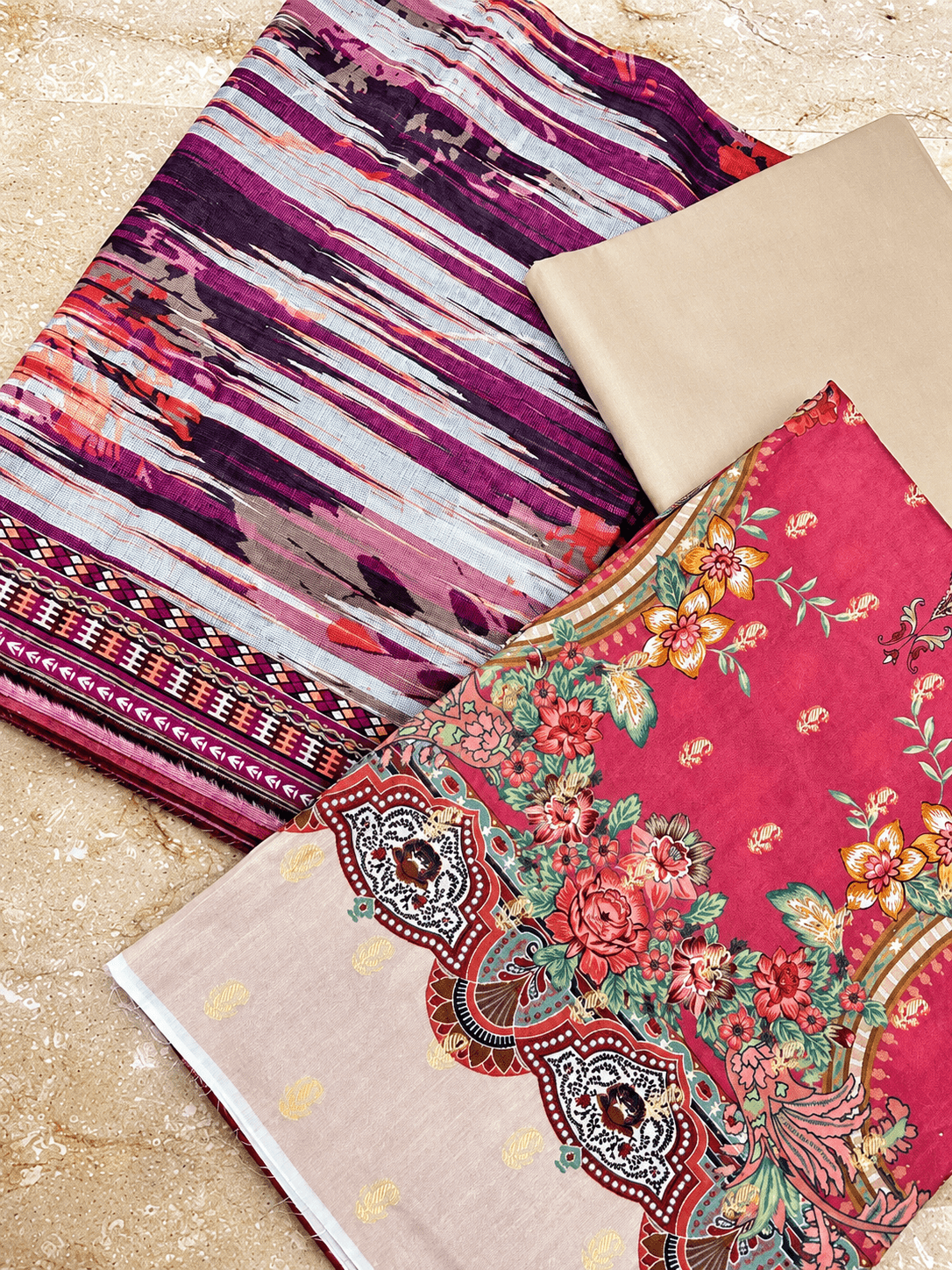 Timeless Elegance by Sapphir 3-Piece Unstitched Lawn Suit