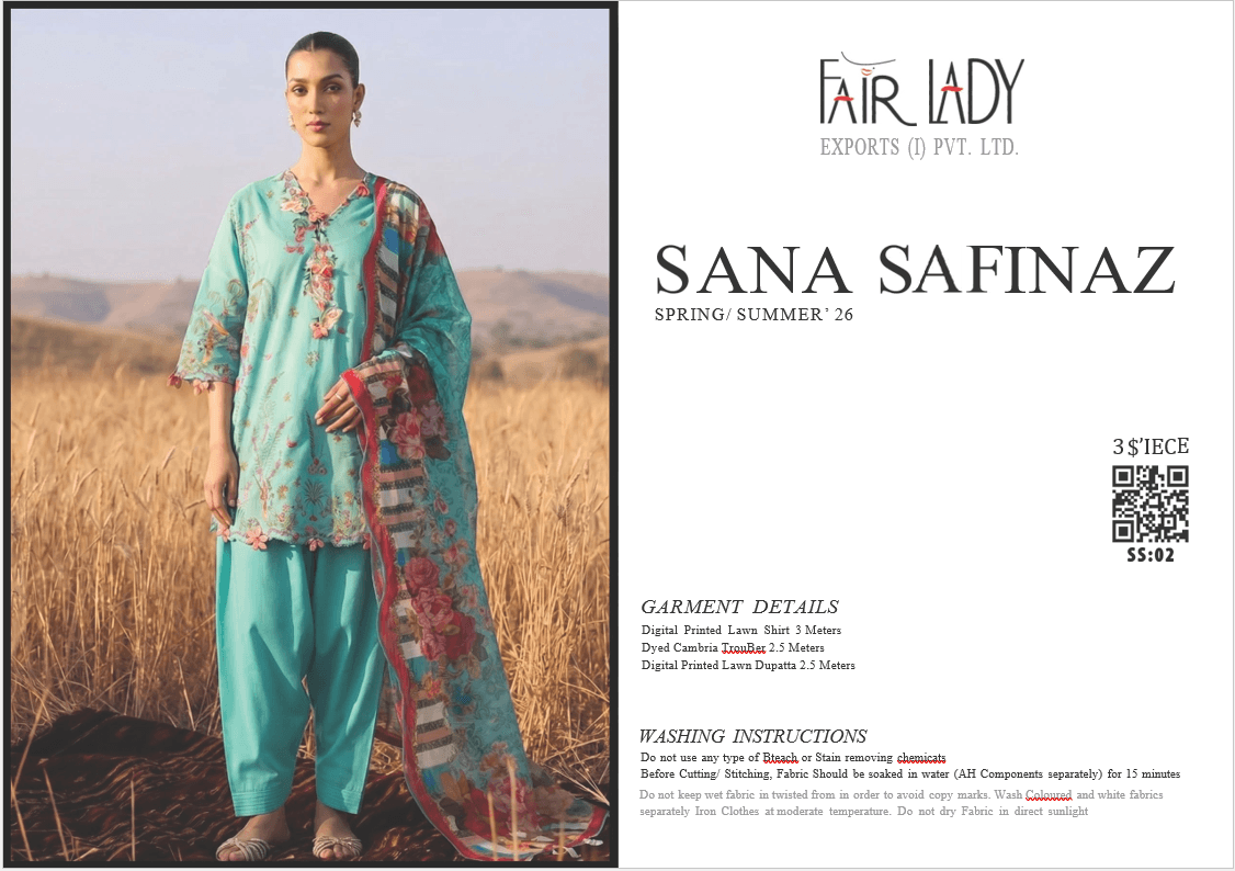 Sana Safinaz Spring/Summer '26 – Fresh Elegance for Every Occasion