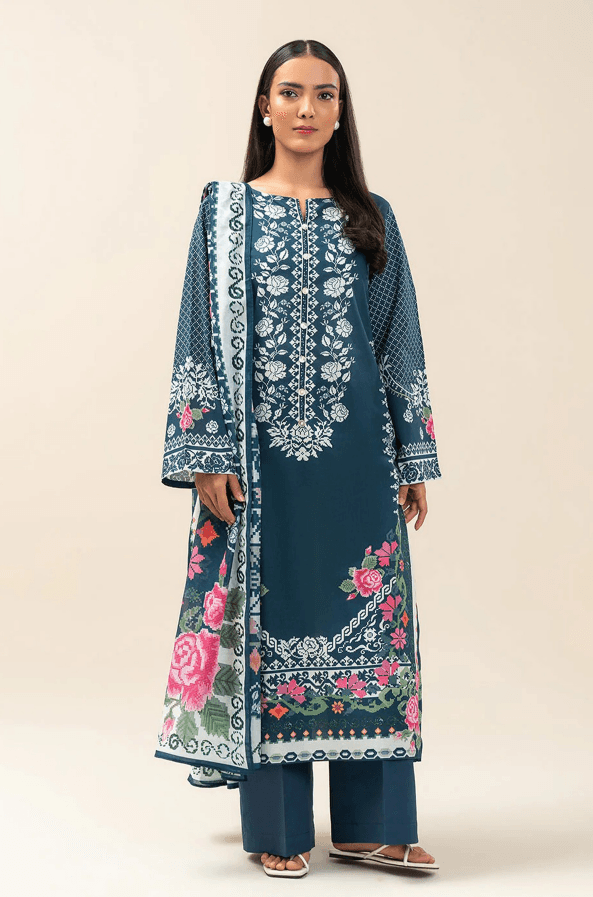 Beechtree 3 Piece Lawn Suit | Pakistani Unstitched Lawn Collection