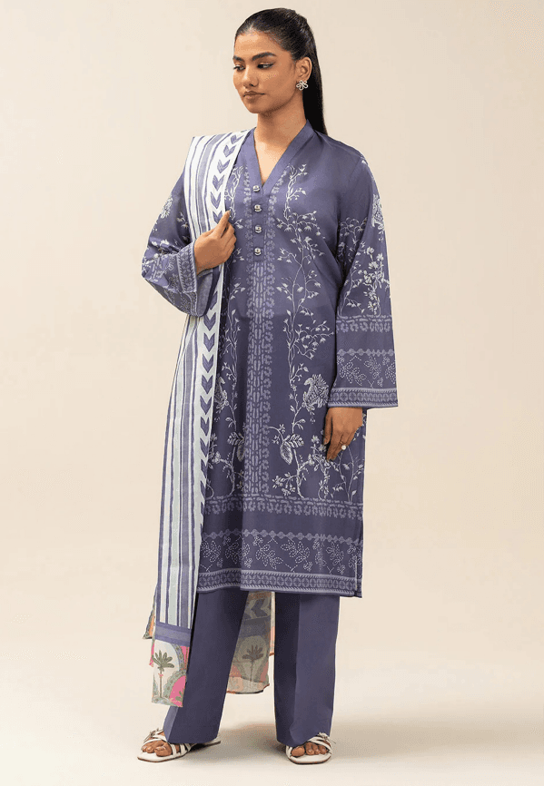 Beechtree 3 Piece Lawn Suit | Pakistani Unstitched Lawn Collection